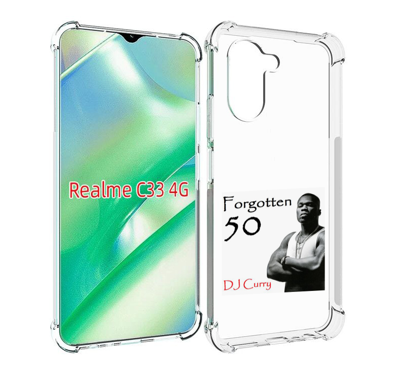 

Чехол MyPads 50 Cent - Forgotten 50 для Realme C33 4G, Прозрачный, Tocco