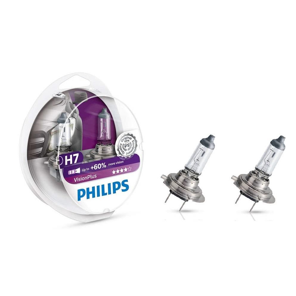 

Лампа H7 12V 55W Visionplus Пластик 2 Шт. Philips 12972VPS2