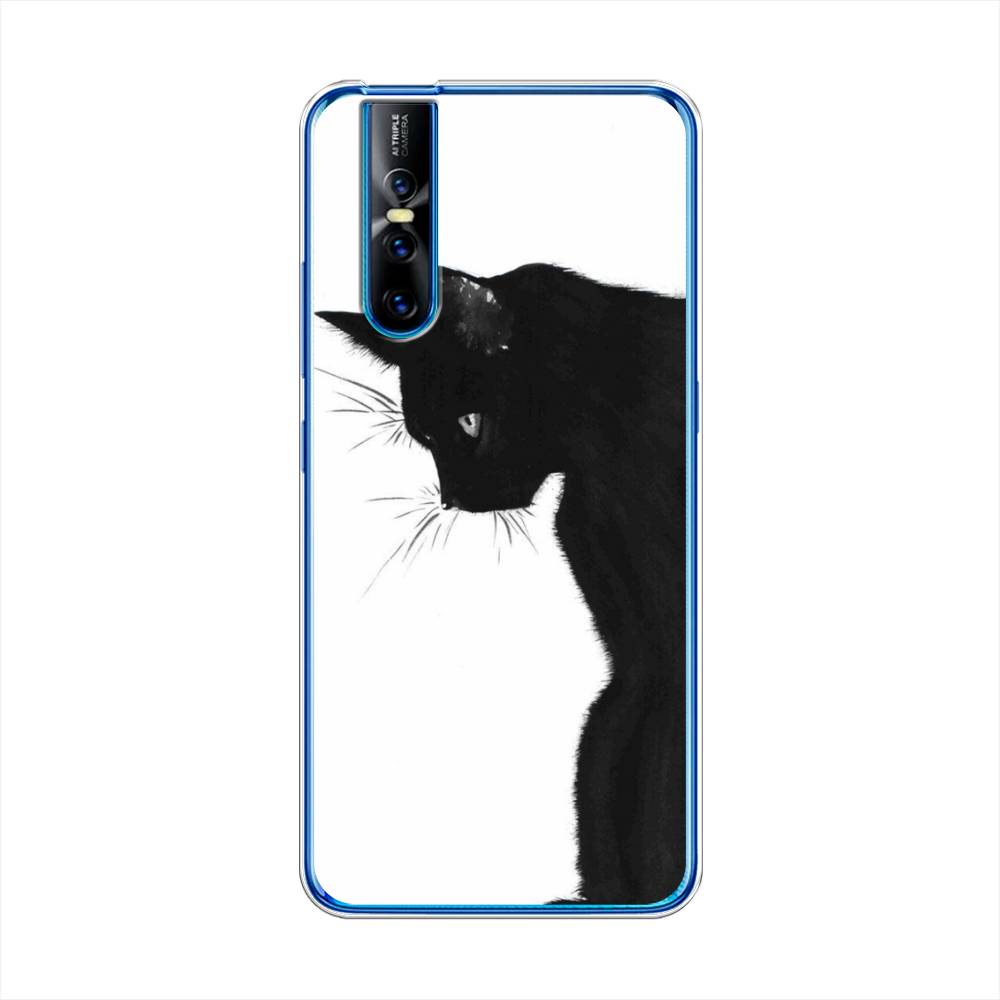 

Чехол Awog на Vivo V15 Pro "Black cat", Черный;белый, 261150-1