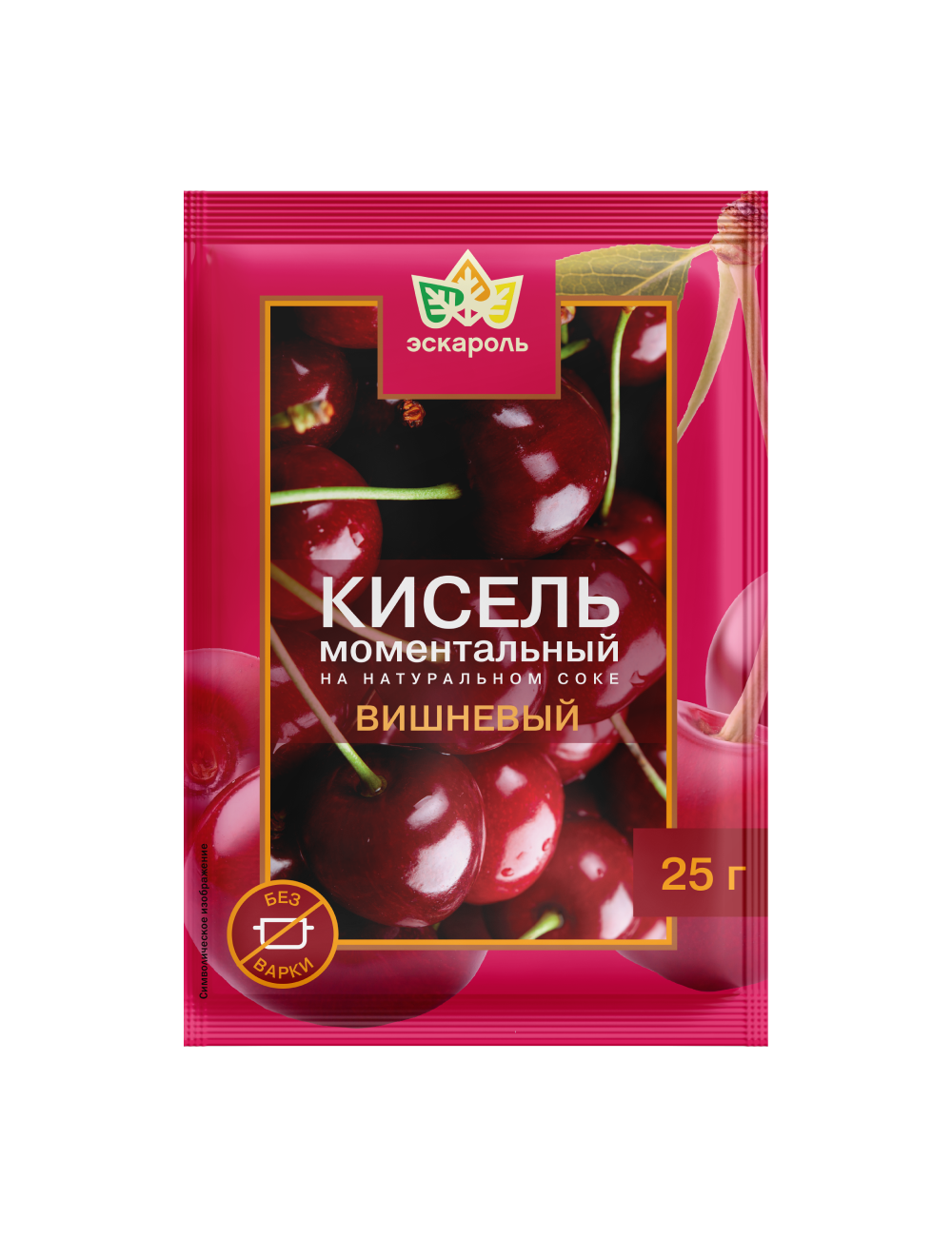 

Кисель ЭСКАРОЛЬ вишня, 25 г х 3 шт