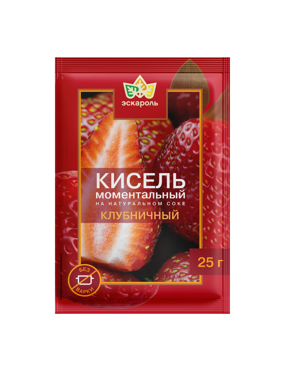 

Кисель ЭСКАРОЛЬ клубника, 25 г х 5 шт