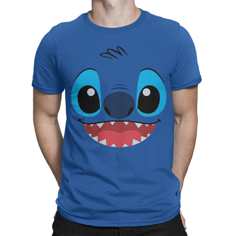 

Футболка мужская Dream Shirts Стич 1000541222 синяя XS, Стич 1000541222