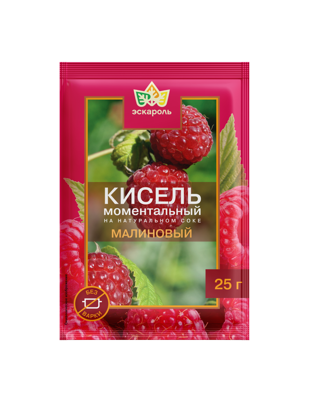 

Кисель ЭСКАРОЛЬ малина, 25 г х 10 шт