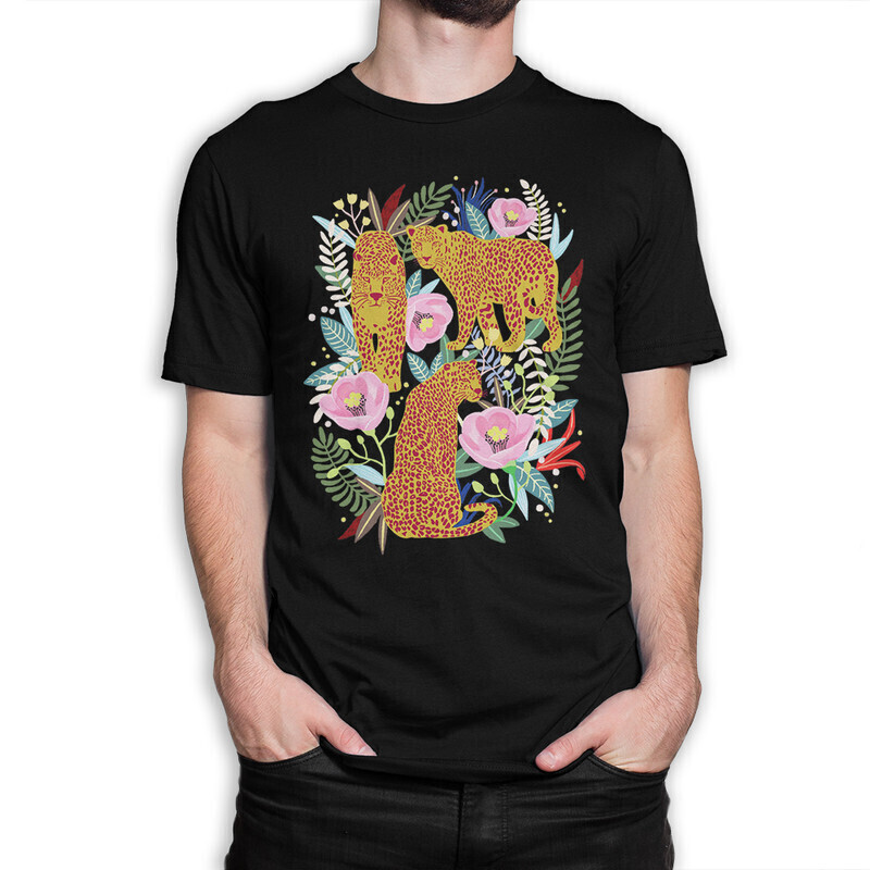 

Футболка мужская Dream Shirts Леопард 1000557222 черная M, Леопард 1000557222