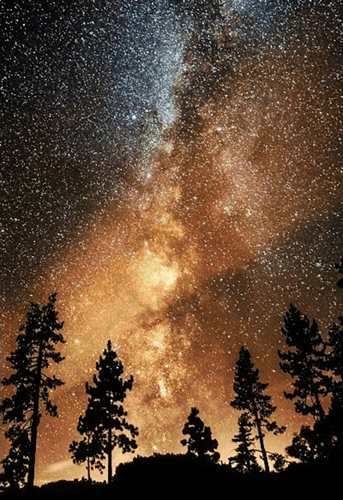 фото Алмазная мозаика гранни «звездное небо» полная выкладка, 70х48 см, квадратные стразы