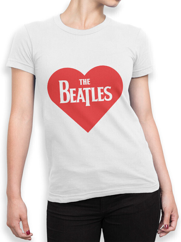 фото Футболка женская dream shirts the beatles 50009321 белая xs