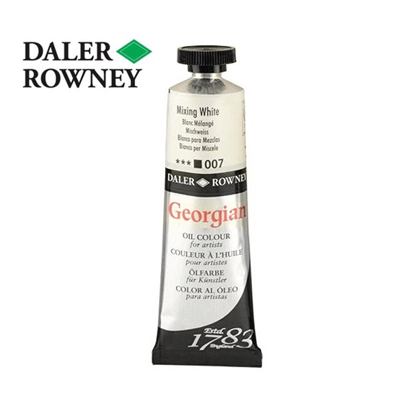 

Краска масляная Daler-Rowney Georgian 75мл, 007 Белила смешанные, Белый, Краска масляная Daler-Rowney GEORGIAN 75мл, 007 Белила смешанные