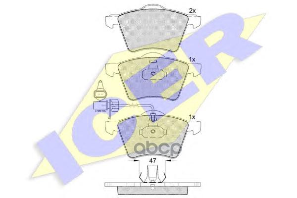 

Колодки Дисковые Передние Fоrd Gаlаху, Vw Shаrаn 2.0/1.9Тdi 95> ICER 181605 181605