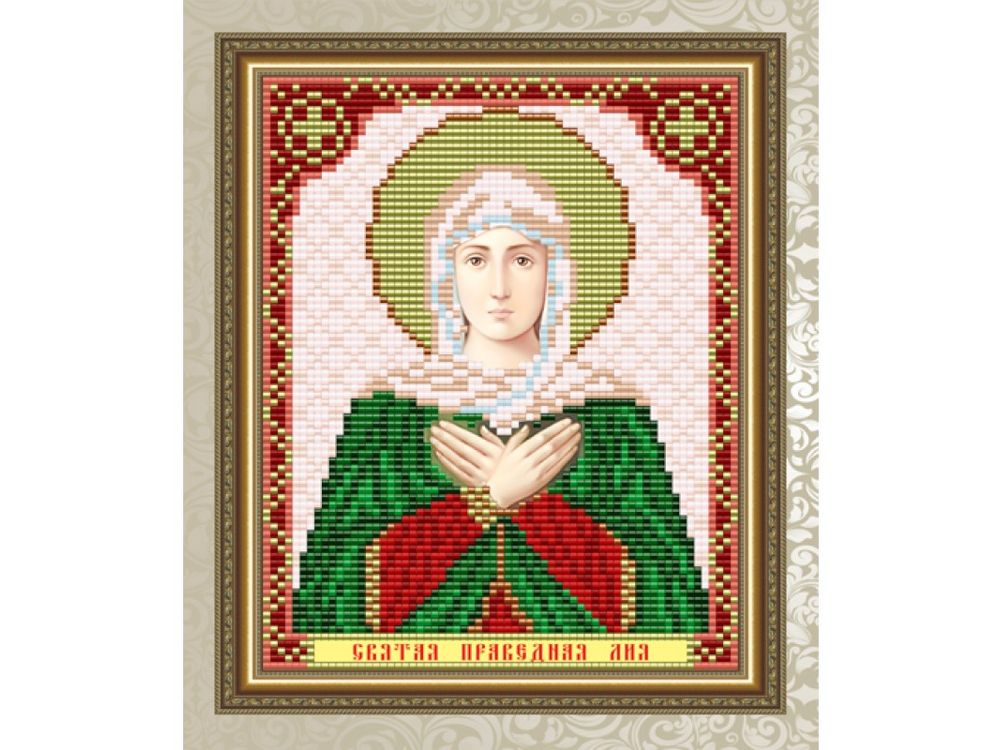 

Рисунок на ткани «Святая Праведная Лия (Лилия)»