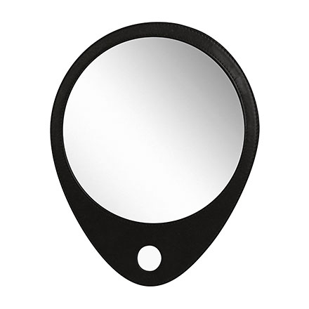 Зеркало Dewal Barber Style в черной оправе зеркало карманное квадратное смайлики dewal beauty mr22