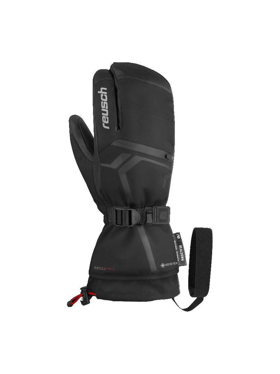 

Варежки-Лобстеры Reusch Down Spirit Gtx Black/Silver (Inch (Дюйм):9) 2024-25, Черный, Down Spirit Gtx