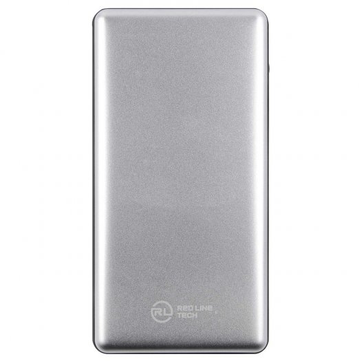 фото Внешний аккумулятор red line tech pdp-3а (10000 mah) pd 2usb+type-c silver (ут000020090)