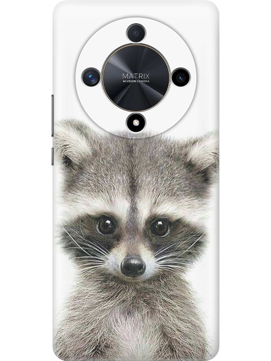 

Силиконовый чехол на Honor X9b / X50 с принтом "Кроха-енот", Прозрачный;бежевый;белый;серый;черный, 781974311