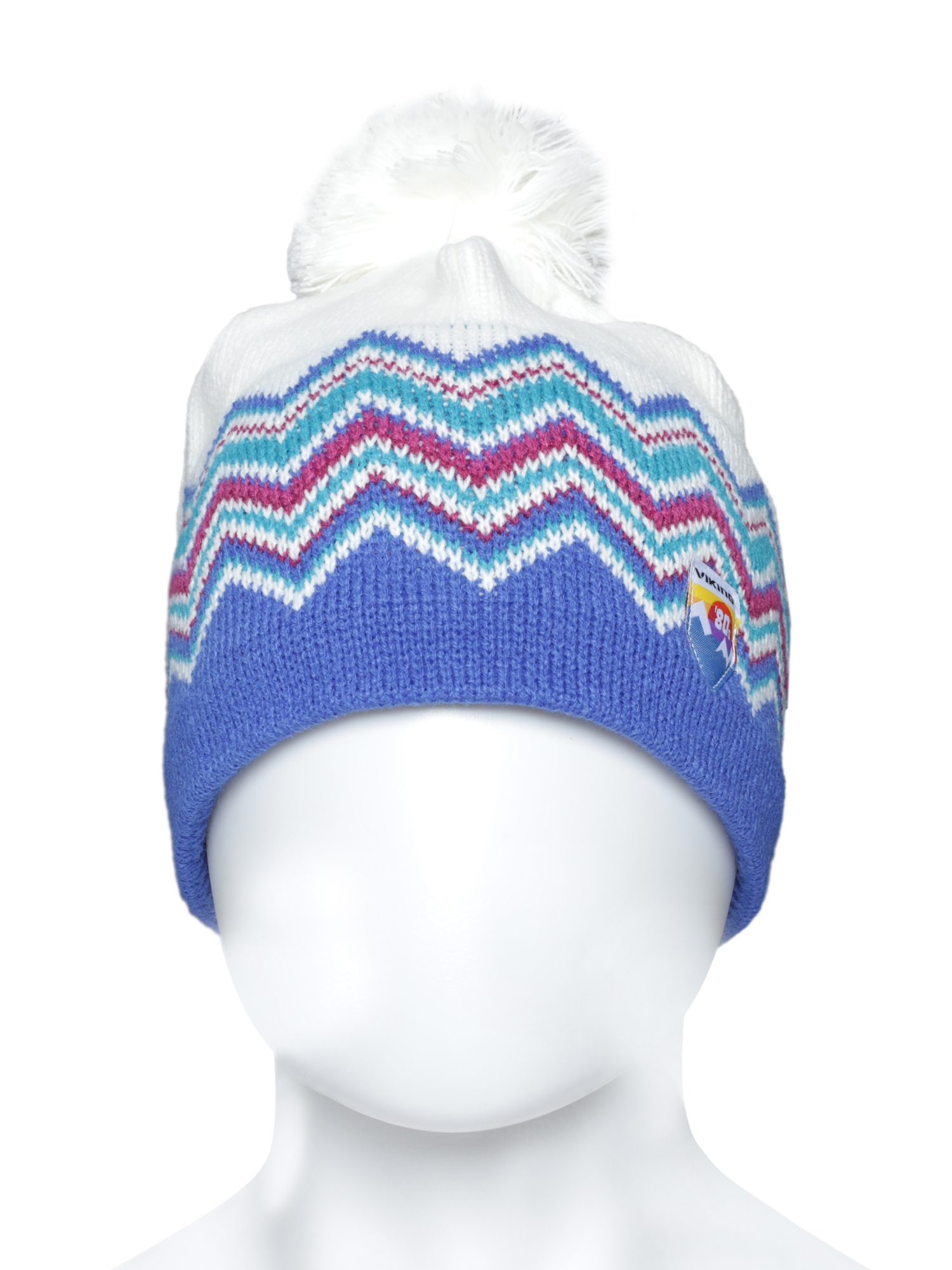 

Шапка Viking Maniac White/Blue (Us:б/Р) 2023-24, Белый;синий, Maniac