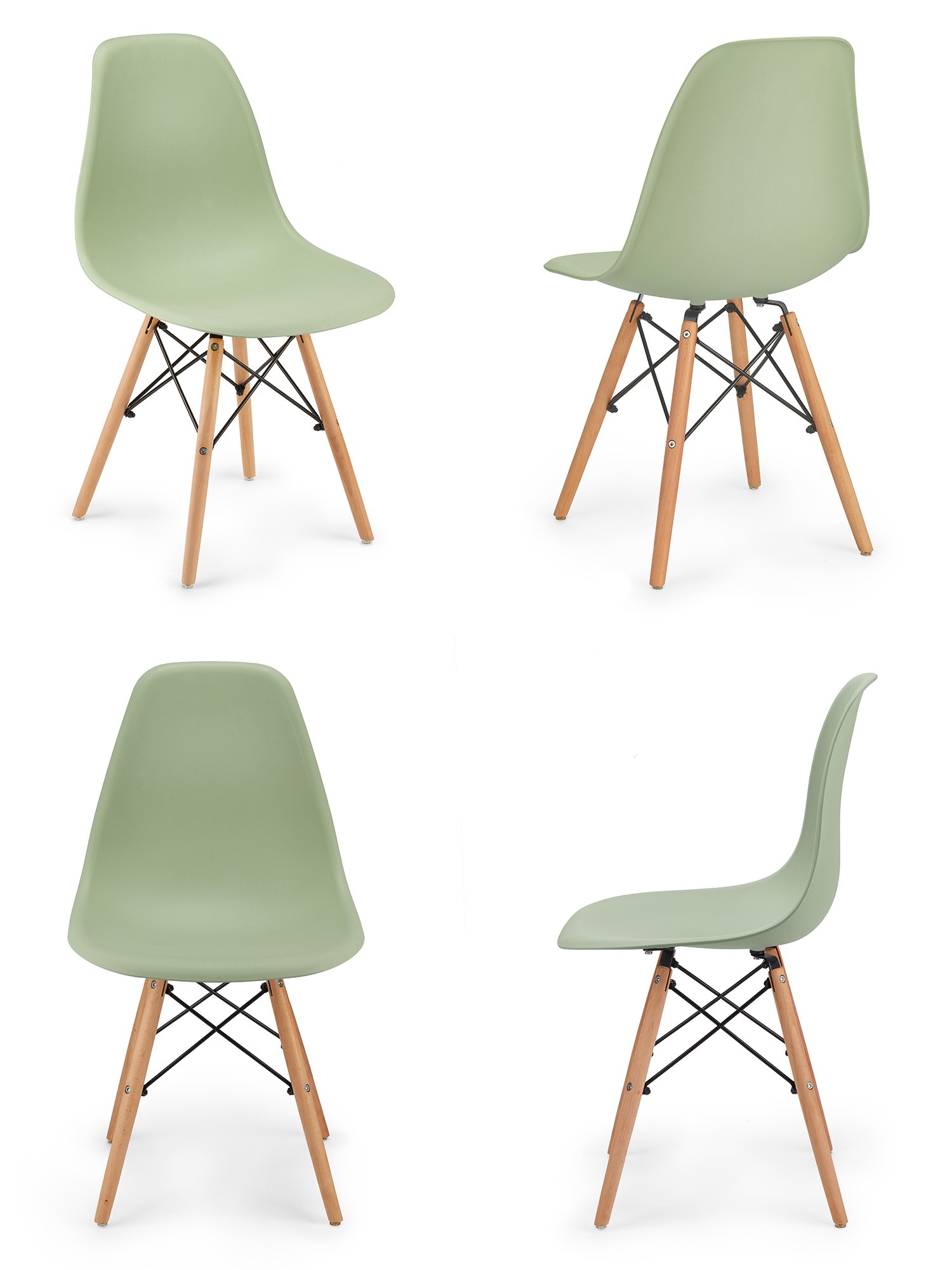 

Стул byROOM Acacia VC1001W-M-4, мятный, Acacia