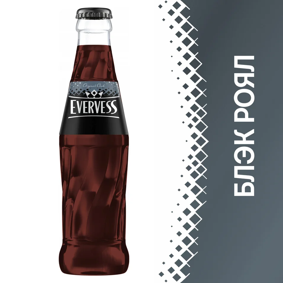 Газированный напиток Evervess Black Royal, 0,25 л х 12 шт