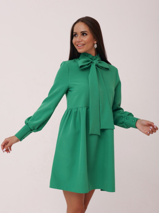 

Платье женское DAZZLE STYLE Селена зеленое 46 RU, Селена