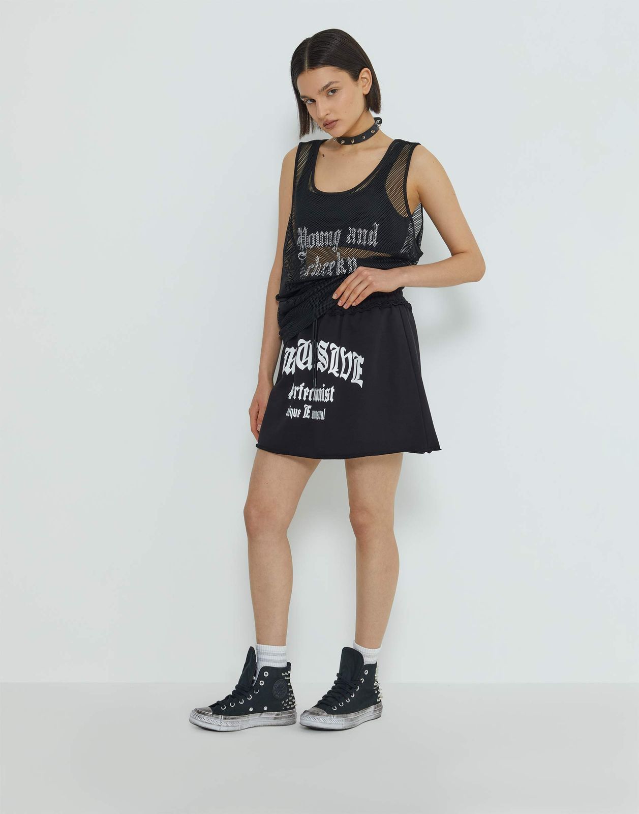 

Юбка-шорты для девочки Gloria Jeans GSH011462 черный 14-16л/170, GSH011462