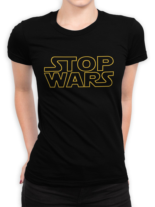

Футболка женская Dream Shirts WAR-852866 черная L, Черный, WAR-852866