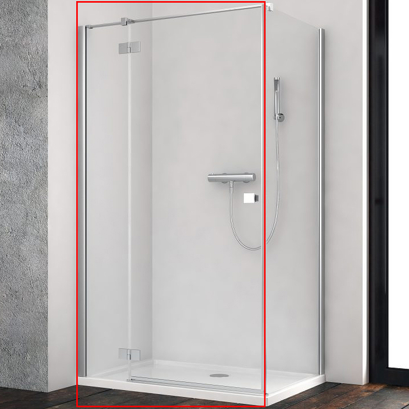 фото Дверь для душевого уголка 120 см radaway essenza new kdj door 120 l 385042-01-01l стекло п