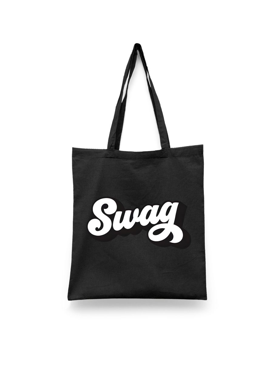 

Шоппер унисекс Каждому Своё Swag/Свэг FRRN26, черный, Swag/Свэг FRRN26