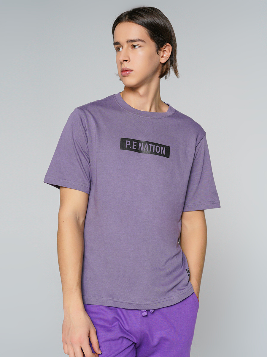 

Футболка мужская ТВОЕ 85351 фиолетовая S, 85351