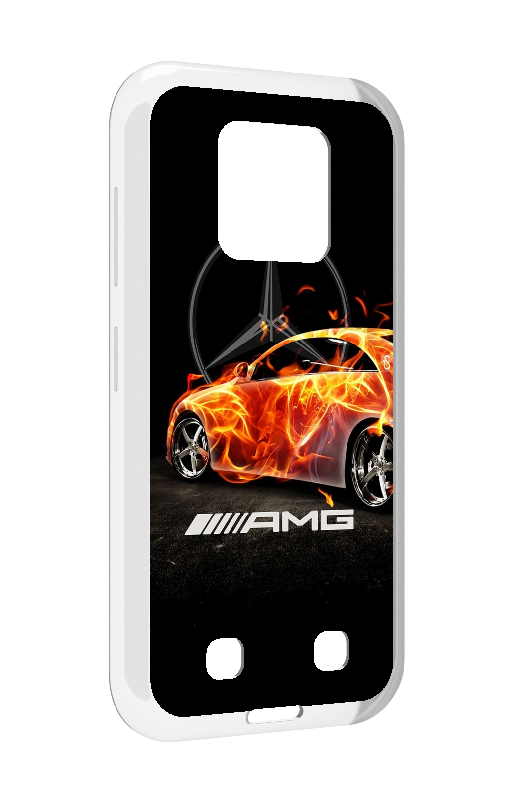 

Чехол MyPads АМГ мужской для Oukitel WP18, Прозрачный, Tocco