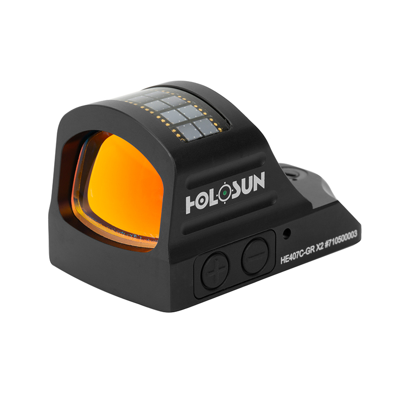 фото Коллиматор holosun he407c-gr x2, открытый, зеленая марка he407c-gr x2 holosun