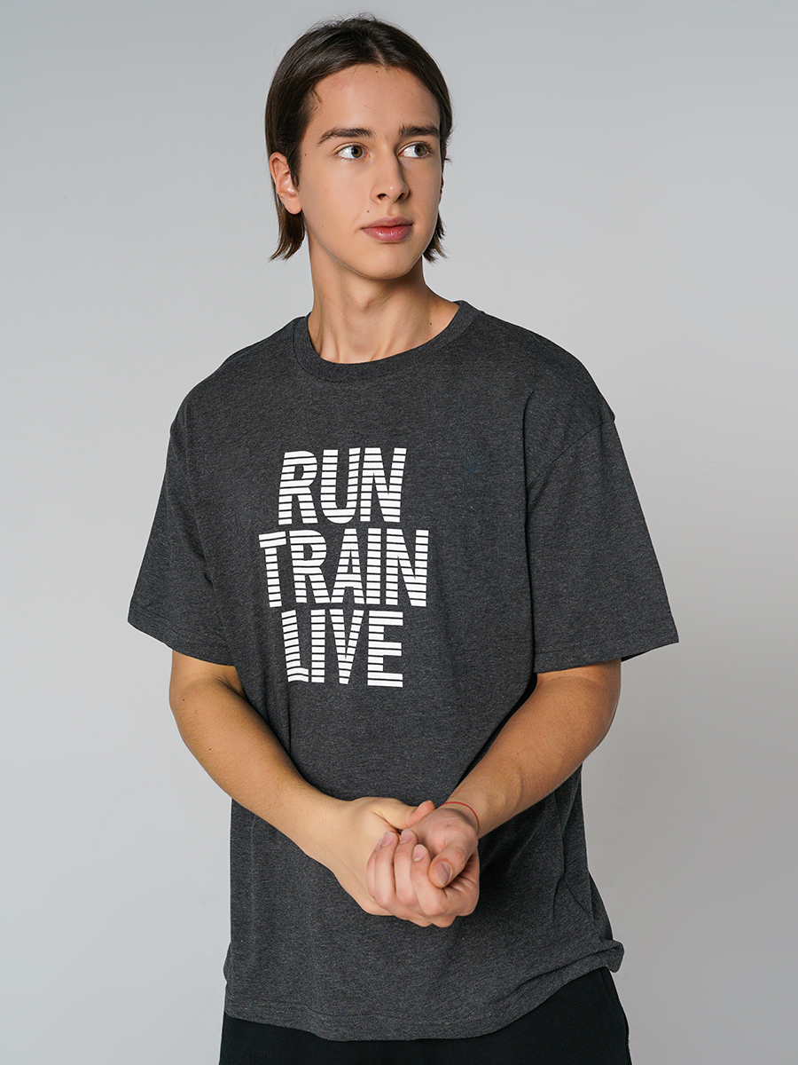 

Футболка мужская ТВОЕ 85345 серая M, 85345