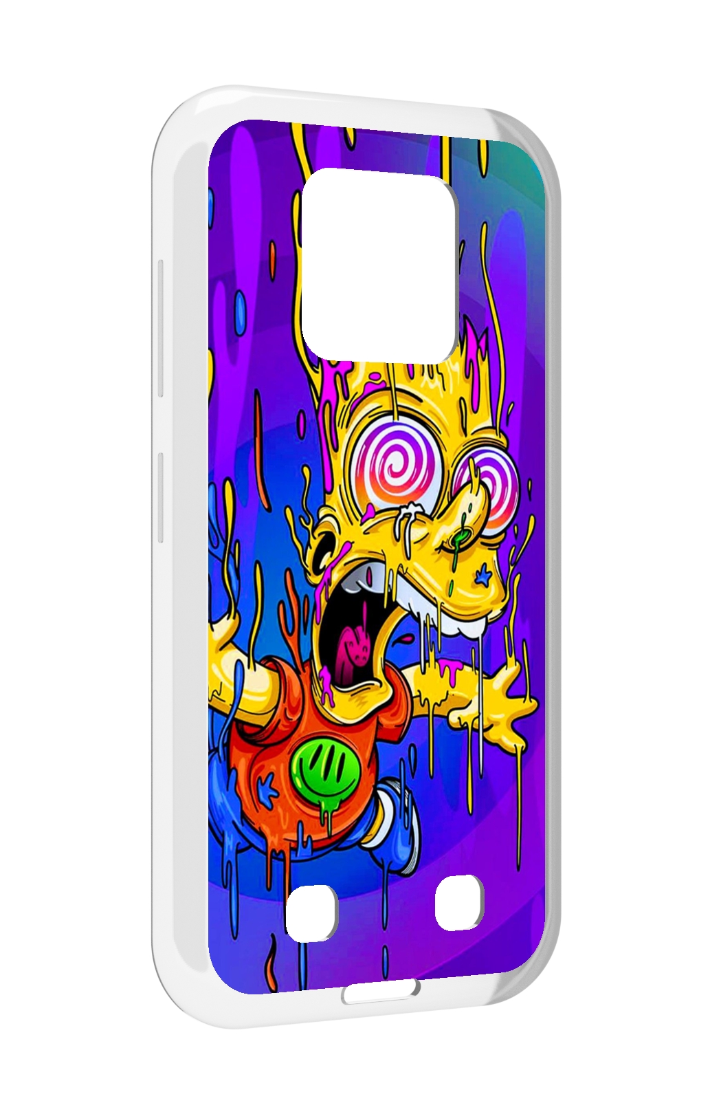 

Чехол MyPads Барт-арт-стрит для Oukitel WP18, Прозрачный, Tocco