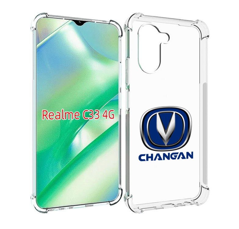 

Чехол MyPads Changan мужской для Realme C33 4G, Прозрачный, Tocco