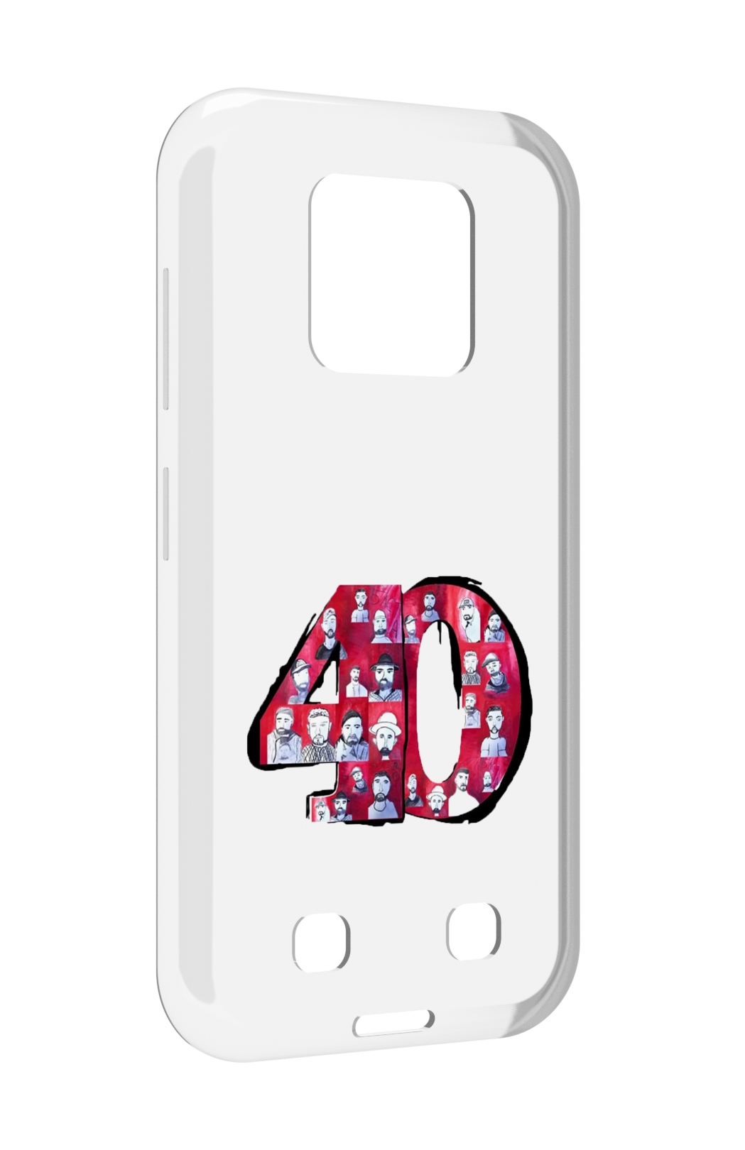 

Чехол MyPads Баста 40 для Oukitel WP18, Прозрачный, Tocco