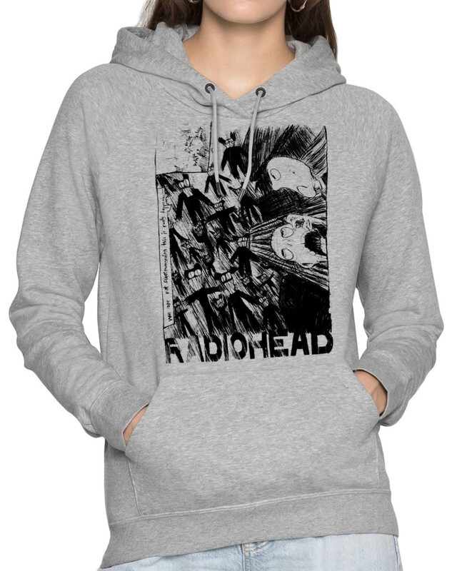 

Худи женское Dream Shirts 256-radio-1hud серое 50 RU, 256-radio-1hud