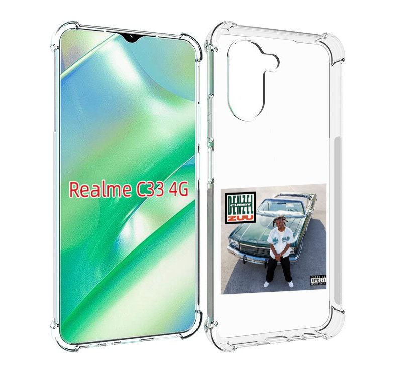 

Чехол MyPads Denzel Curry - ZUU для Realme C33 4G, Прозрачный, Tocco