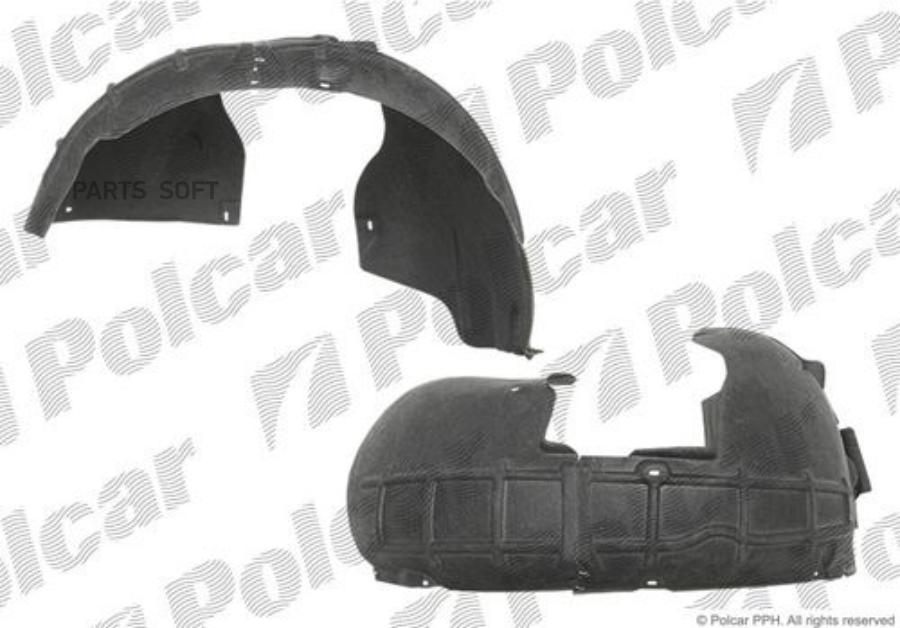 

Подкрылок Левый Polcar 6922Fl2X