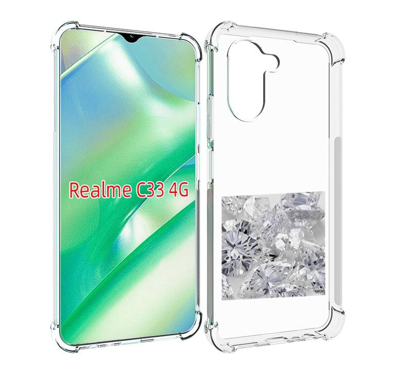 

Чехол MyPads Drake & Future - What a Time To Be Alive для Realme C33 4G, Прозрачный, Tocco