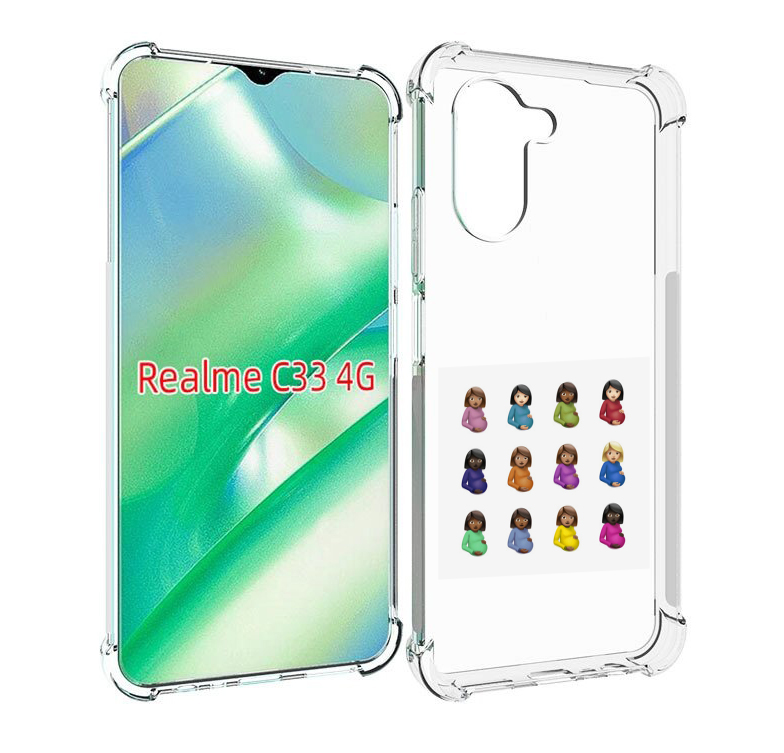 

Чехол MyPads Drake - Certified Lover Boy для Realme C33 4G, Прозрачный, Tocco