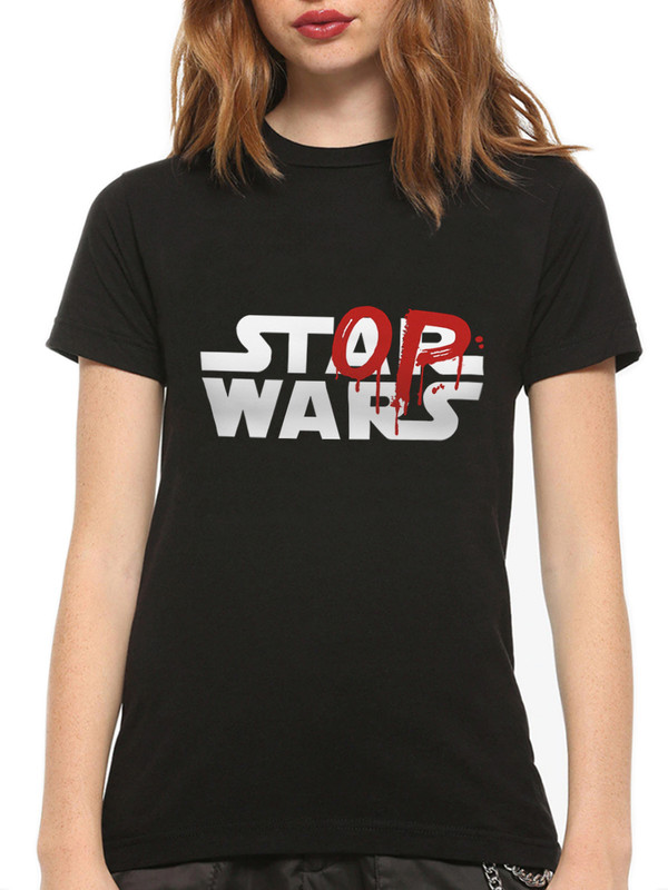 

Футболка женская Dream Shirts WAR-852852 черная 2XL, Черный, WAR-852852