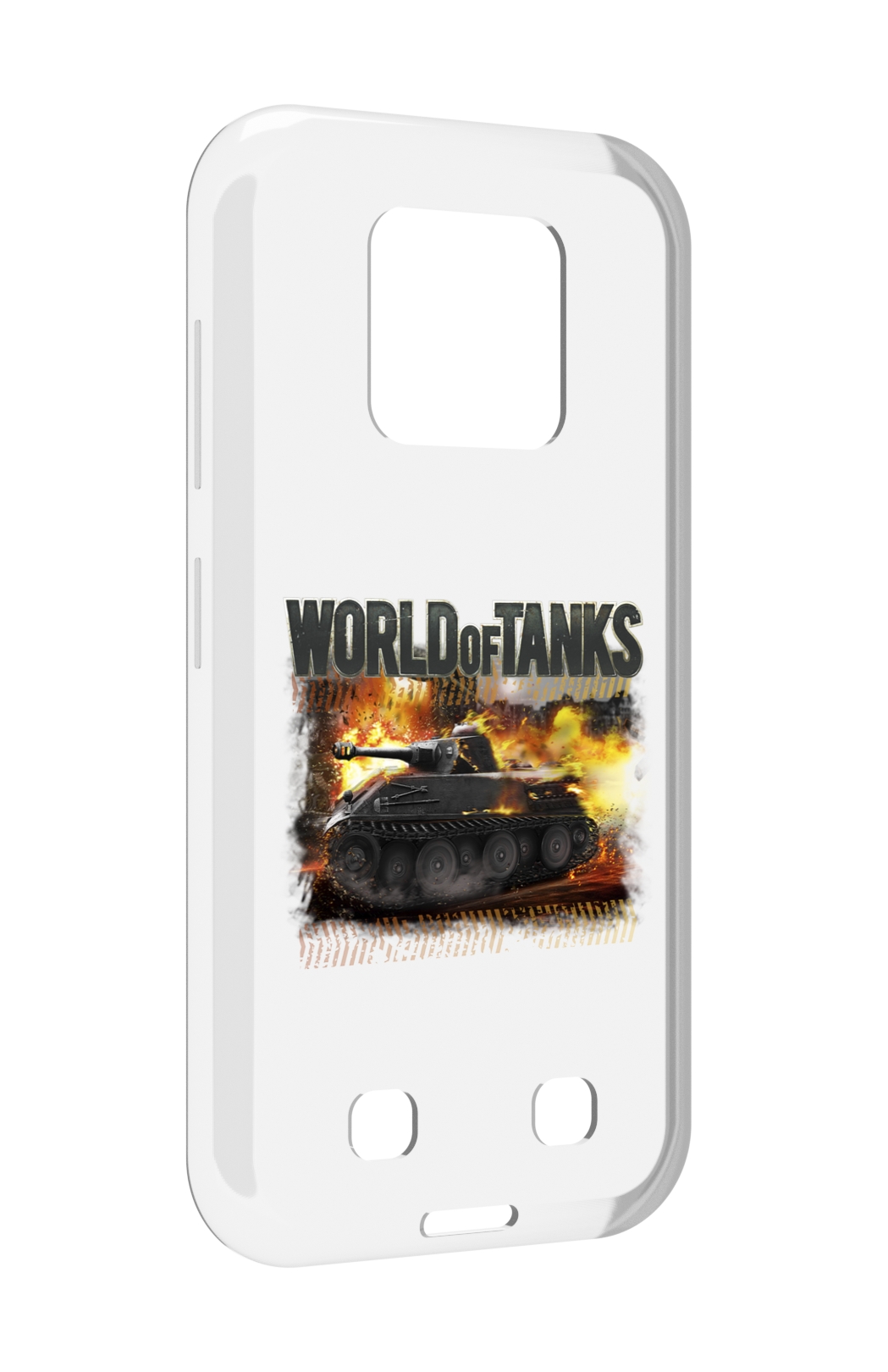 

Чехол MyPads Мир танков-2 для Oukitel WP18, Прозрачный, Tocco