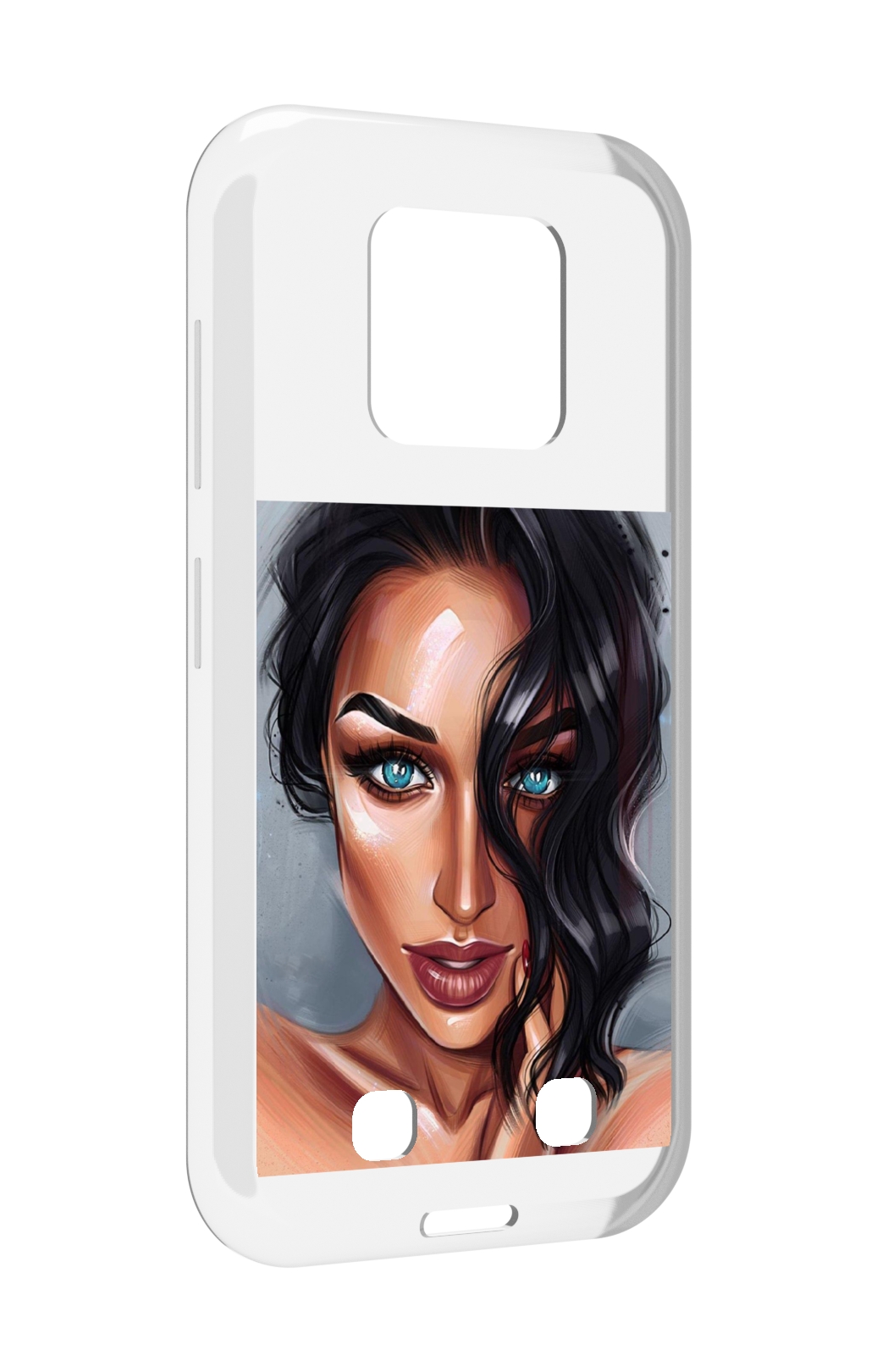 

Чехол MyPads Брюнетка для Oukitel WP18, Прозрачный, Tocco