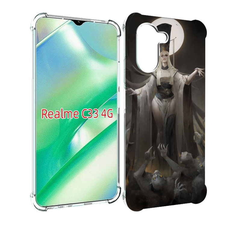 

Чехол MyPads Erfiorr — Fantasy Art Dimension для Realme C33 4G, Прозрачный, Tocco