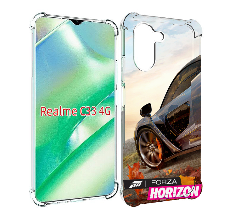 

Чехол MyPads Forza Horizon 4 для Realme C33 4G, Прозрачный, Tocco