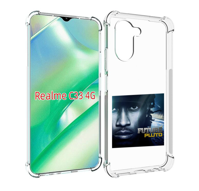 

Чехол MyPads Future - Pluto для Realme C33 4G, Прозрачный, Tocco