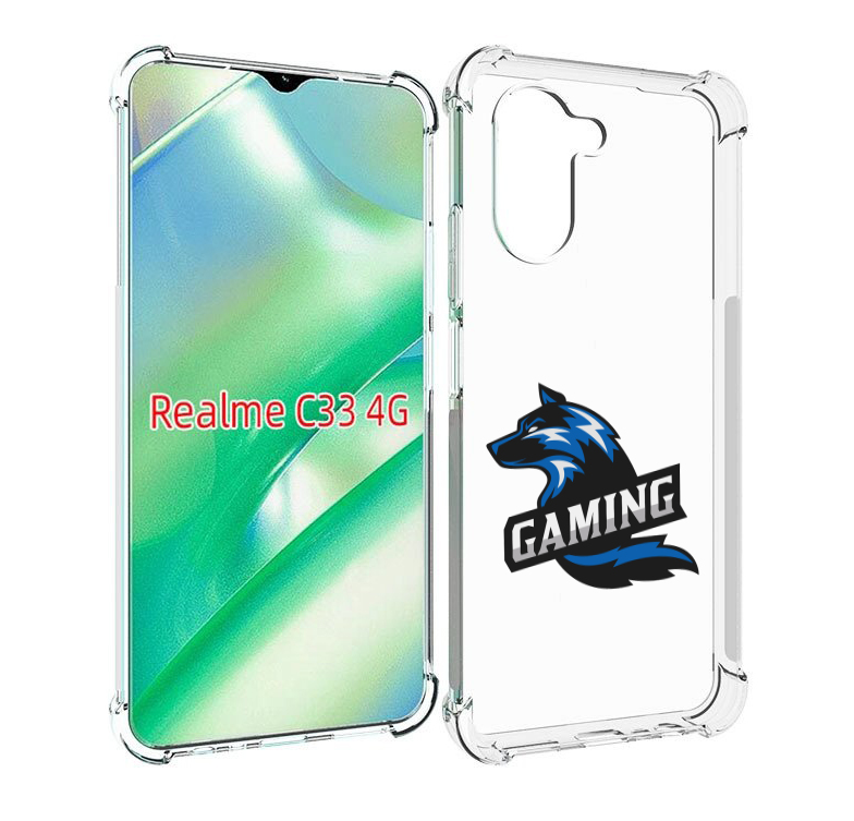 

Чехол MyPads Gaming мужской для Realme C33 4G, Прозрачный, Tocco