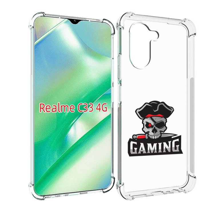 

Чехол MyPads Gaming-2 для Realme C33 4G, Прозрачный, Tocco