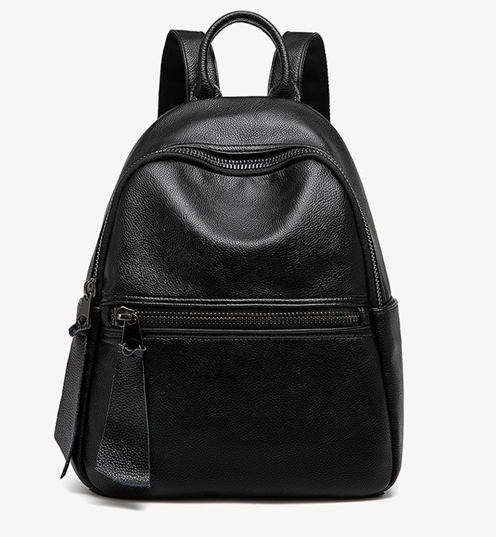 Рюкзак женский Fern М-004 черный, 33x27x11 см