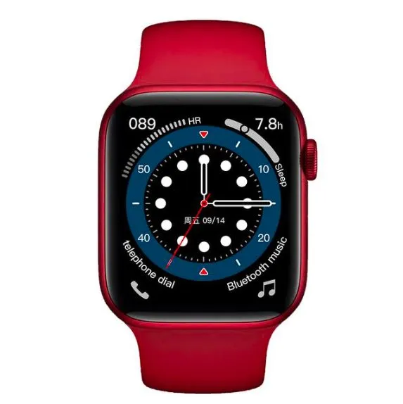 

Фитнес-браслет NoBrand K01 красный, K01