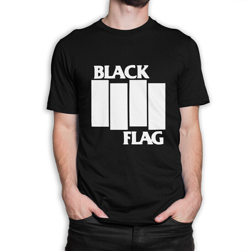 

Футболка мужская Dream Shirts Black Flag 1000570222 черная XS, Black Flag 1000570222