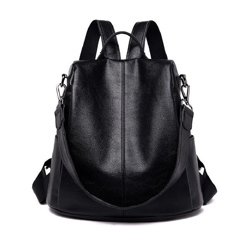 Сумка-рюкзак женская Fern М-008 черная, 30x30x14 см