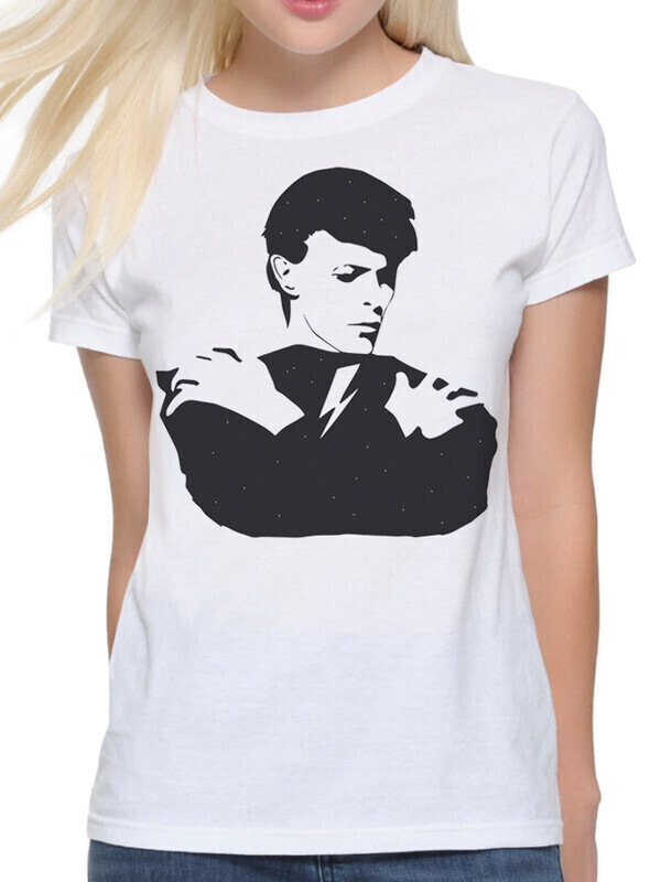 

Футболка женская Dream Shirts Дэвид Боуи - David Bowie Женская BOW-6698541 белая XS, Дэвид Боуи - David Bowie Женская BOW-6698541
